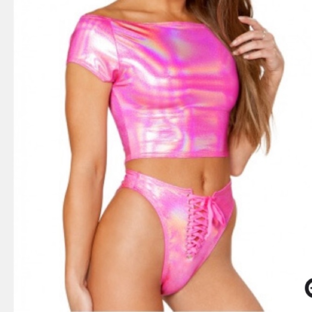 NEW J. Valentine Pink Holographic Set
